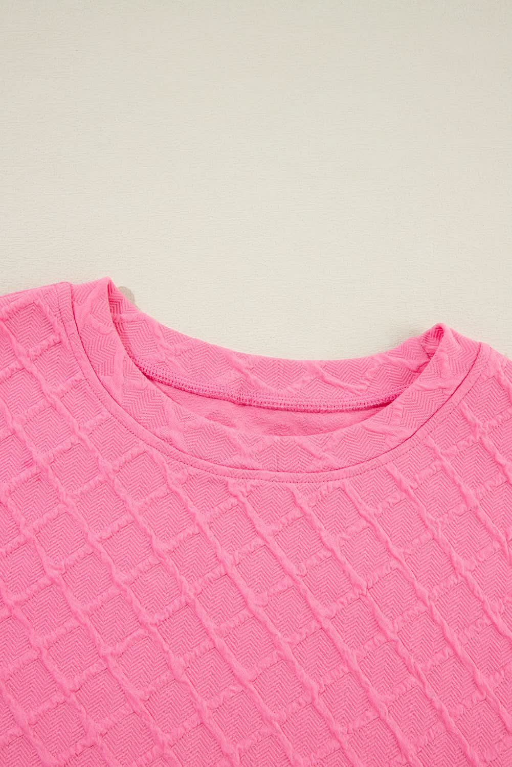Sachet pink checkered lounge set - Love Salve